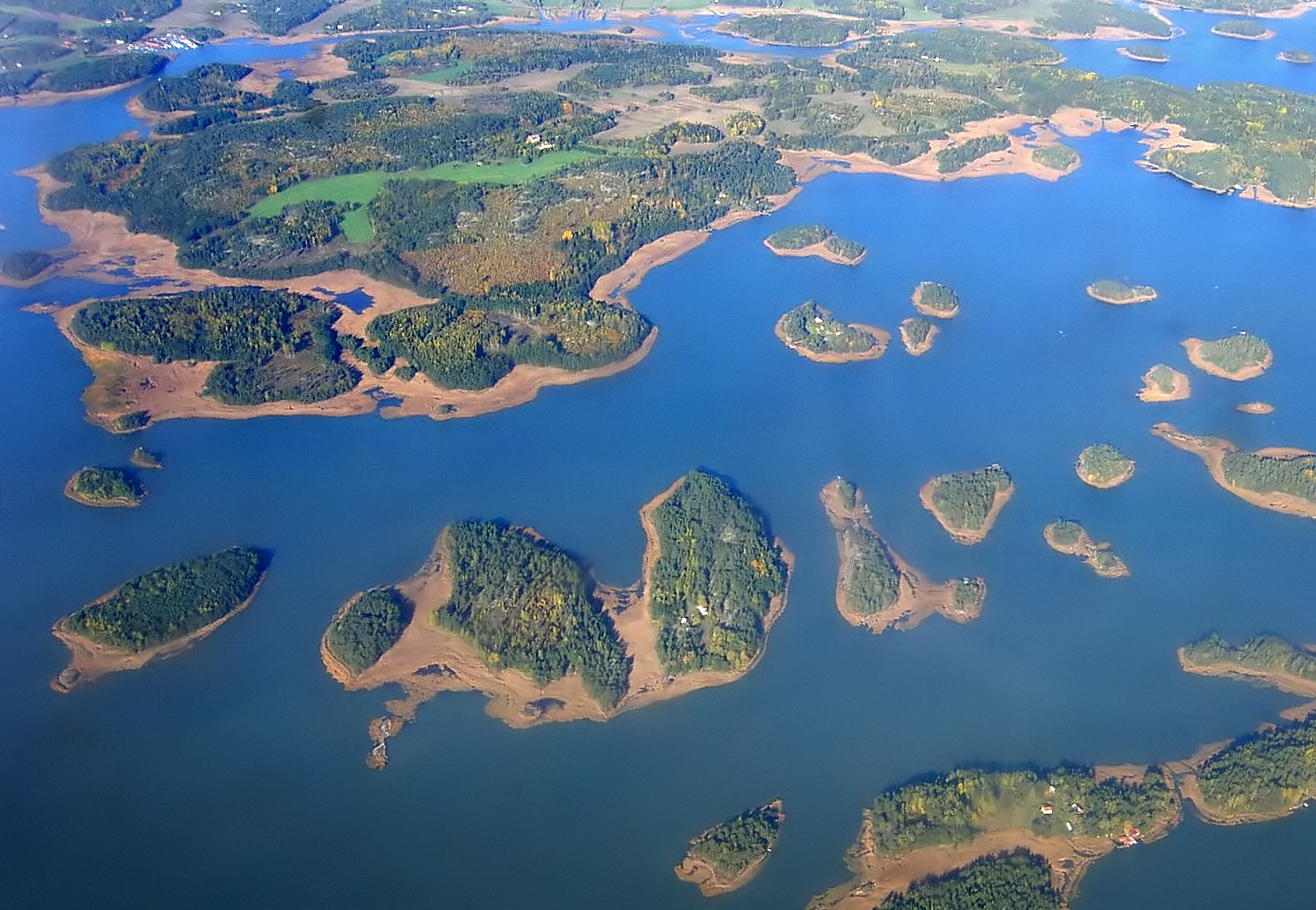An archipelago in Finland